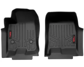 Rough Country Floor Mats FR Crew Chevy | GMC Canyon | Colorado 2WD | 4WD 2023-2025