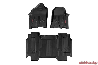 Rough Country Floor Mats Front and Rear Ram 1500 19-24 | 1500 TRX 21-24 - M-31412