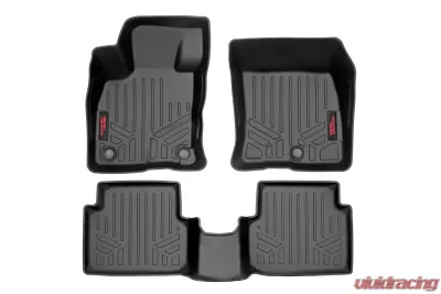 Rough Country Floor Mats Front and Rear Ford Maverick 2WD | 4WD 2022-2025 - M-51102