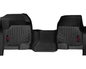 Rough Country Floor Armor Heavy Duty Floor Mats for Ford F-250/F-350 2017-2024