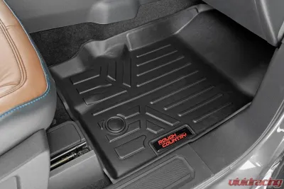 Rough Country Floor Mats Front & Rear - M-51602