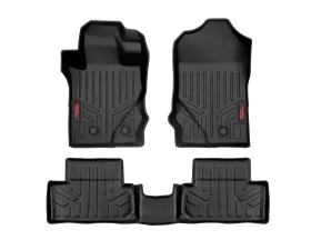 Rough Country Floor Mats Front & Rear Ford Bronco 2 Door 4WD 2021-2025