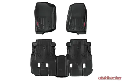 Rough Country Floor Mats FR & RR - M-60112