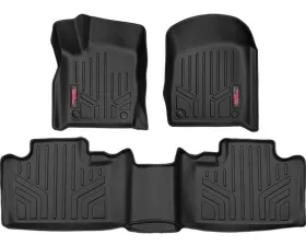Rough Country Floor Armor Heavy Duty Floor Mats for Jeep Cherokee/Grand Cherokee 2013-2020
