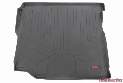 Rough Country Rear Cargo Mat for 2018-2024 Jeep Wrangler JL with Subwoofer, All-Weather Protection - M-6120