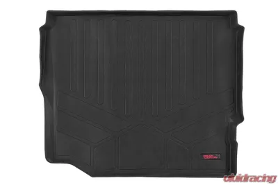 Rough Country Rear Cargo Mat for Jeep Wrangler JL Unlimited 2018-2024, Eco-Friendly, All-Weather Protection - M-6125