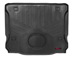 Rough Country Rear Cargo Mat for Jeep Wrangler JK 2007-2008 & 2015-2018, All-Weather Protection