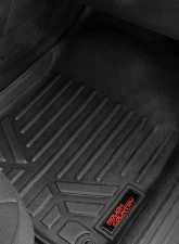 Rough Country Floor Armor Heavy Duty Floor Mats for Jeep Cherokee 2014-2023, Eco-Friendly Polyethylene                                     - M-61702 - Image 2