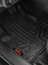 Rough Country Floor Armor Heavy Duty Floor Mats for Jeep Cherokee 2014-2023, Eco-Friendly Polyethylene                                     - M-61702 - Image 3