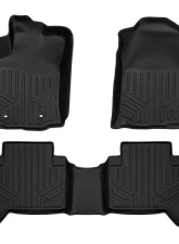 Rough Country Floor Armor Heavy Duty Floor Mats for 2016-2023 Toyota Tacoma Double Cab                                     - M-71216 - Image 5