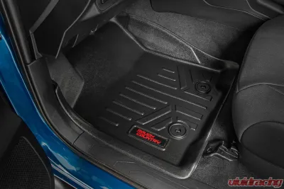 Rough Country Floor Armor Heavy Duty Floor Mats for 2016-2023 Toyota Tacoma Double Cab - M-71216