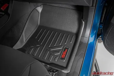 Rough Country Floor Armor Heavy Duty Floor Mats for 2016-2023 Toyota Tacoma Double Cab - M-71216