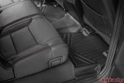 Rough Country Heavy Duty Floor Mats Front | Rear Toyota Tundra Crew Max 2014-2020 - M-71770