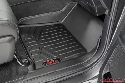 Rough Country Heavy Duty Floor Mats Front | Rear Toyota Tundra Crew Max 2014-2020 - M-71770