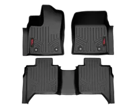 Rough Country Floor Mats FR & RR CrewMax Toyota Tundra 2WD | 4WD 2022-2025