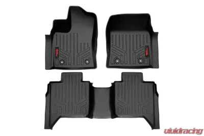 Rough Country Floor Mats FR & RR CrewMax - M-71780