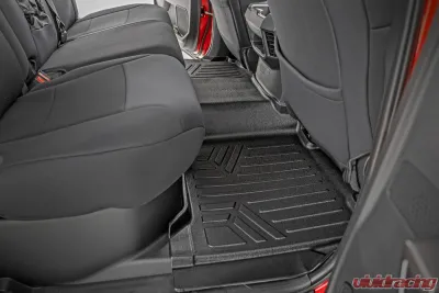 Rough Country Floor Mats FR & RR CrewMax - M-71780