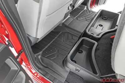 Rough Country Floor Armor Heavy Duty Floor Mats for 2022-2024 Nissan Frontier - M-80515