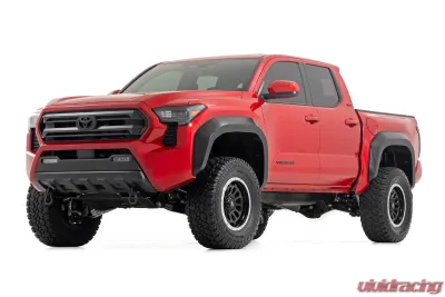 Rough Country Fender Flares Sport 202 Gloss Black Toyota Tacoma 2WD | 4WD 2024-2025 - O-T12421-202