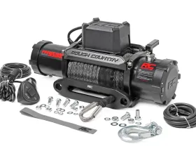 Rough Country 9500-Lb Pro Series Winch Synthetic Rope