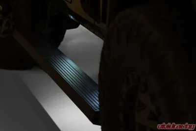 Rough Country Power Running Boards for 2018-2024 Jeep Wrangler 4 Door, Dual Electric Motor - PSR610430