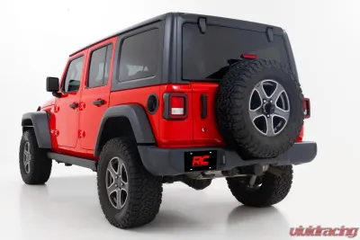 Rough Country Power Running Boards for 2018-2024 Jeep Wrangler 4 Door, Dual Electric Motor - PSR610430