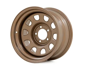 Rough Country Steel Wheel Bronze 15x8 5x4.5 3.30 Bore -19