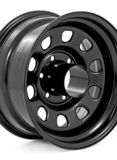 Rough Country Steel Wheel Black 17x9 6x5.5 4.25 Bore -12                                     - RC51-7655 - Image 6