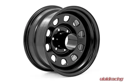 Rough Country Steel Wheel Black 17x9 6x5.5 4.25 Bore -12 - RC51-7655
