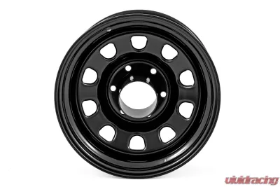 Rough Country Steel Wheel Black 17x9 6x5.5 4.25 Bore -12 - RC51-7655