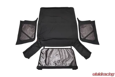 Rough Country Jeep Replacement Soft Top, Black 97-06 TJ Wrangler Full Steel Doors Jeep Wrangler 1997-2006 - RC85020.35