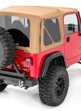 Rough Country Jeep Replacement Soft Top, Spice 97-06 TJ Wrangler Full Steel Doors Jeep Wrangler 1997-2006                                     - RC85020.70 - Image 2