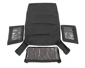 Rough Country Jeep Replacement Soft Top, Black 07-09 JK Wrangler 4 Door Jeep Wrangler 2007-2009