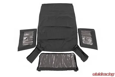 Rough Country Jeep Replacement Soft Top, Black 07-09 JK Wrangler 4 Door Jeep Wrangler 2007-2009 - RC85130.35