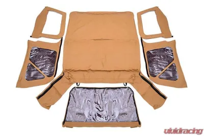Rough Country Jeep Replacement Soft Top, Spice 97-06 TJ Wrangler Half Steel Doors Jeep Wrangler 1997-2006 - RC85350.70