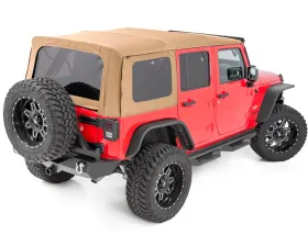 Rough Country Jeep Replacement Soft Top, Spice 10-18 Wrangler JK 2 Door Jeep Wrangler 2010-2018