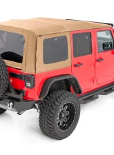 Rough Country Soft Top Replacement Spice for Jeep Wrangler 2010-2018, 2 Door                                     - RC85460.70 - Image 5
