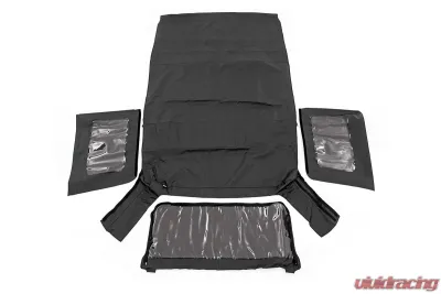 Rough Country Jeep Replacement Soft Top, Black 10-18 Wrangler JK 4 Door Jeep Wrangler - RC85570.35