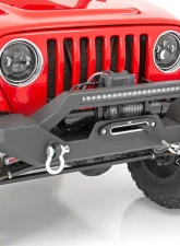 Rough Country 7 Inch LED Headlights for Jeep Wrangler 1997-2018, DOT Approved, Black Design                                     - RCH5000 - Image 4
