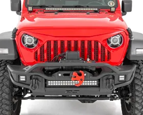 Rough Country 9 Inch DRL Halo LED Headlights DOT Approved