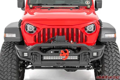 Rough Country 9 Inch DRL Halo LED Headlights DOT Approved - RCH5300