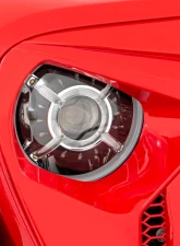 Rough Country 9 Inch DRL Halo LED Headlights DOT Approved                                     - RCH5300 - Image 2