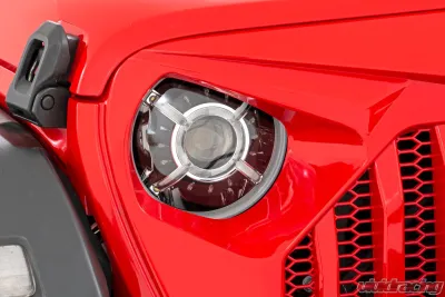 Rough Country 9 Inch DRL Halo LED Headlights DOT Approved - RCH5300