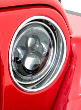 Rough Country 7 Inch DRL Halo LED Headlights DOT Approved                                     - RCH5400 - Image 6