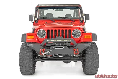 Rough Country 7 Inch DRL Halo LED Headlights DOT Approved - RCH5400