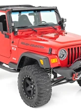 Rough Country 7 Inch DRL Halo LED Headlights DOT Approved                                     - RCH5400 - Image 4