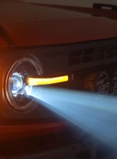 Rough Country DRL Halo LED Headlights DOT Approved                                     - RCH5500 - Image 6