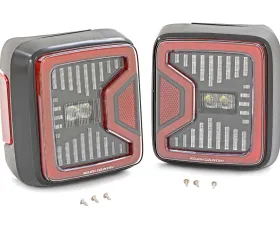 Rough Country LED Tail Light Jeep Wrangler JL 2 Door Wrangler JL Unlimited 2018-2022