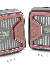 Rough Country LED Tail Light Jeep Wrangler JL 2 Door Wrangler JL Unlimited 2018-2022                                     - RCH5900 - Image 6