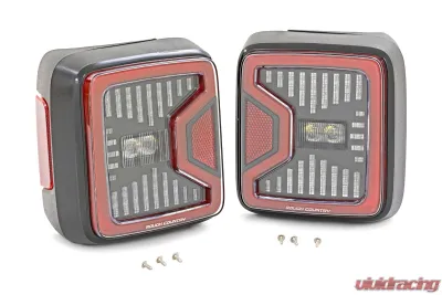 Rough Country LED Tail Light Jeep Wrangler JL 2 Door Wrangler JL Unlimited 2018-2022 - RCH5900